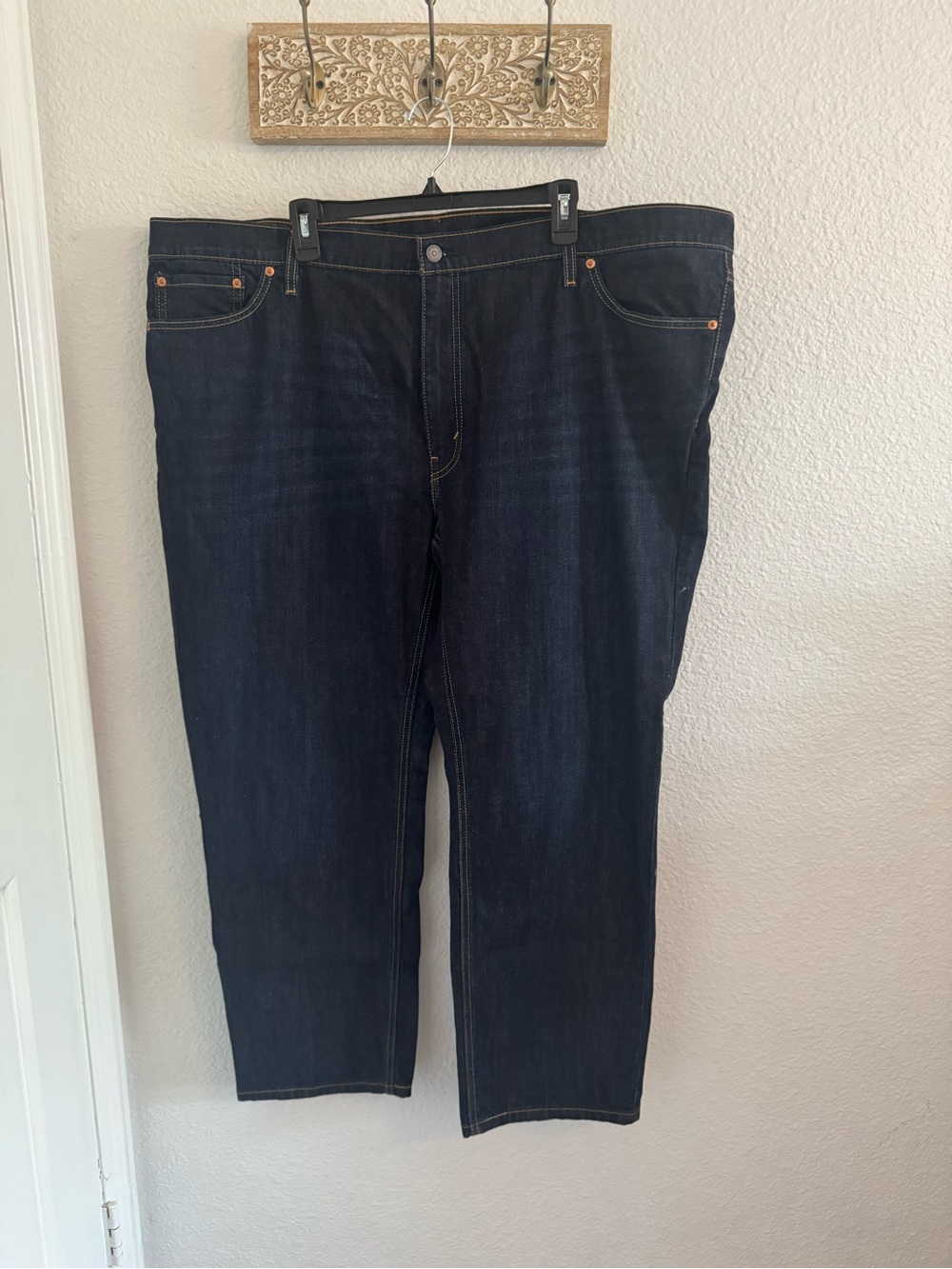 Levi's Ladies Dark Indigo Relaxed Jeans